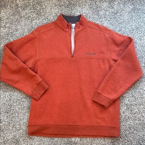Columbia Men's Zip Up Sweater size large